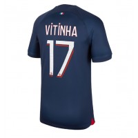 Dres Paris Saint-Germain Vitinha Ferreira #17 Domáci 2023-24 Krátky Rukáv